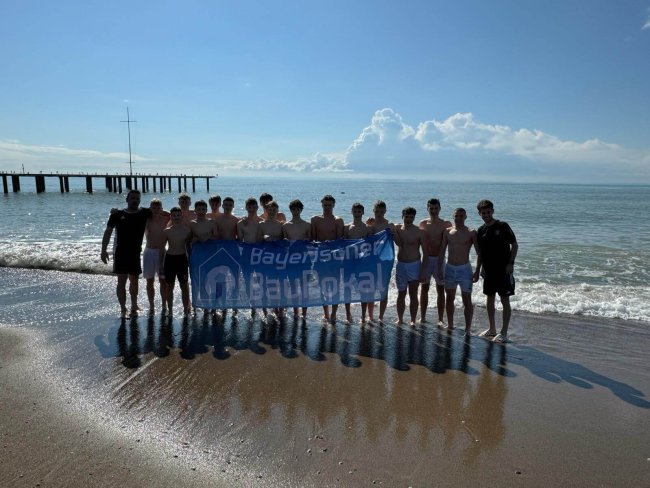 SpVgg GW Deggendorf am Strand
